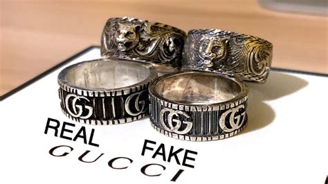 fake mens gucci ring|gucci ghost ring men.